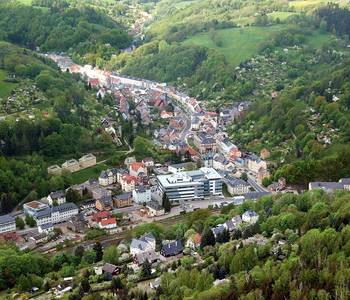Luftansicht Glashütte 2007