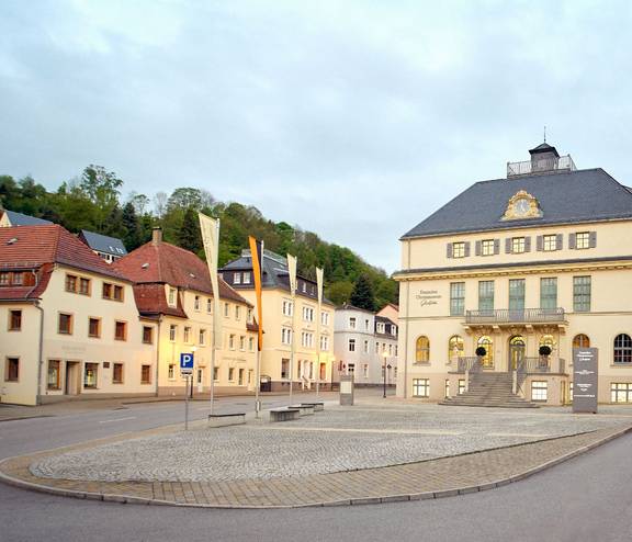 Museumsvorplatz Glashütte