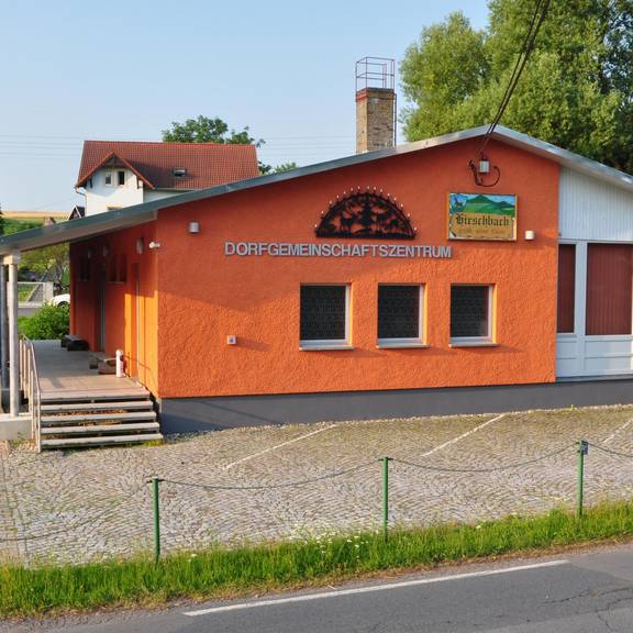 Ansicht Dorfgemeinschaftszentrum Hirschbach